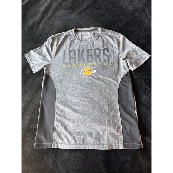 Ultra Game L.A. Los Angeles Lakers Basketball Polyester Shirt Mens Large NBA - Picture 1 of 4